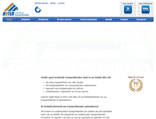 Tablet Screenshot of notentransportbanden.nl